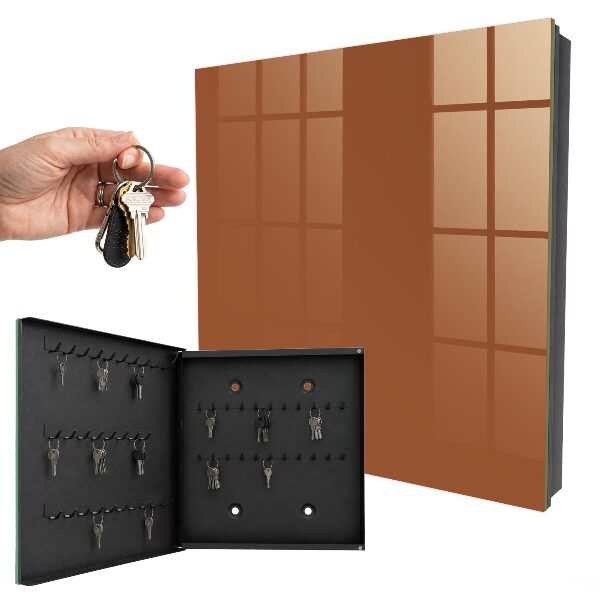 Armoire à clés murale Orange foncé