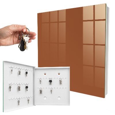 Armoire à clés murale Orange foncé