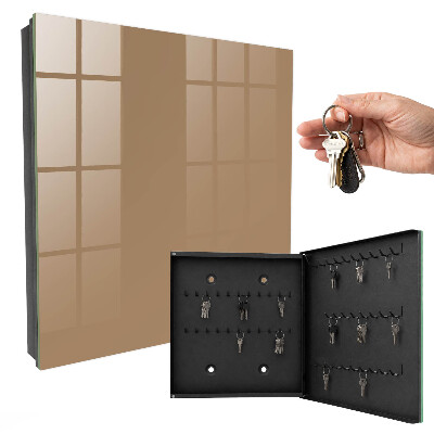 Armoire à clés murale Orange foncé