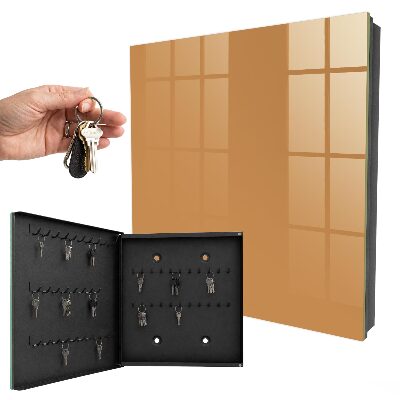 Armoire à clés murale Orange mat