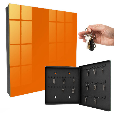 Armoire à clés murale Orange fort