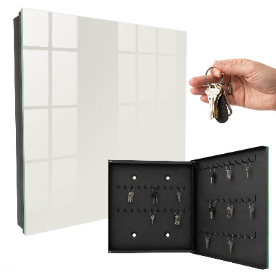 Armoire à clés murale Gris tendance