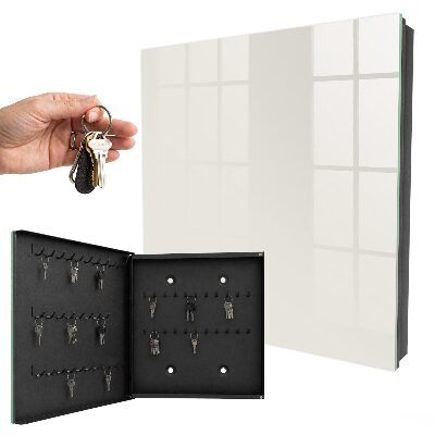 Armoire à clés murale Gris tendance