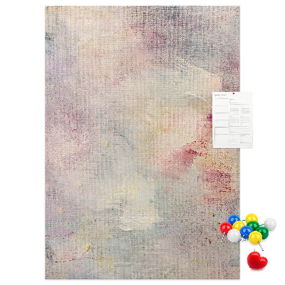 Tableau de liège Délicates taches pastel en arrière-plan