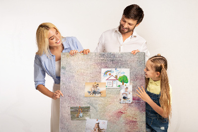 Tableau de liège Délicates taches pastel en arrière-plan