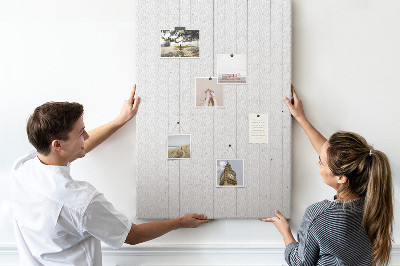 Tableau en liège déco Texture de bois clair en arrière-plan