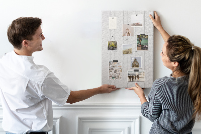Tableau en liège déco Texture de bois clair en arrière-plan