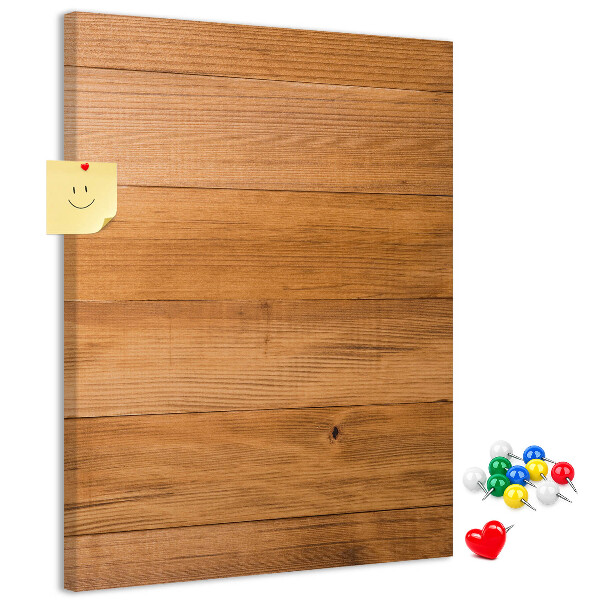 Tableau en liège déco Bois naturel aux teintes chaudes
