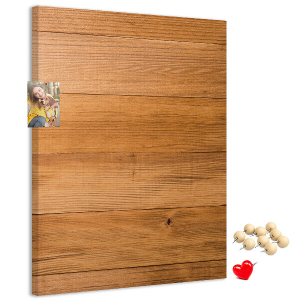 Tableau en liège déco Bois naturel aux teintes chaudes