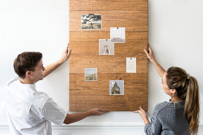 Tableau en liège déco Bois naturel aux teintes chaudes