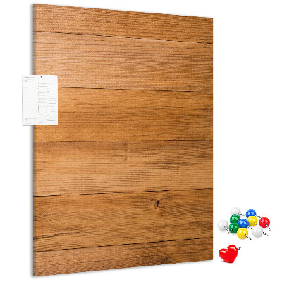 Tableau en liège déco Bois naturel aux teintes chaudes