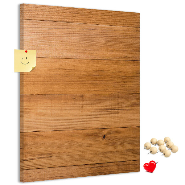 Tableau en liège déco Bois naturel aux teintes chaudes