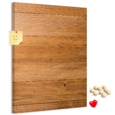 Tableau en liège déco Bois naturel aux teintes chaudes