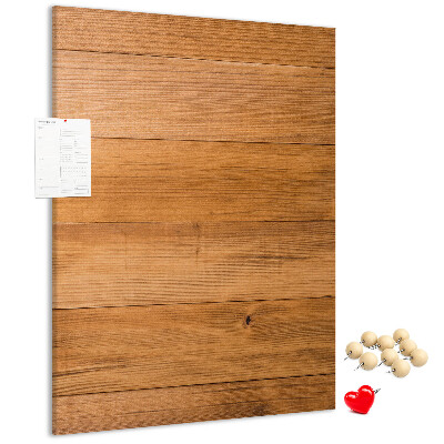 Tableau en liège déco Bois naturel aux teintes chaudes