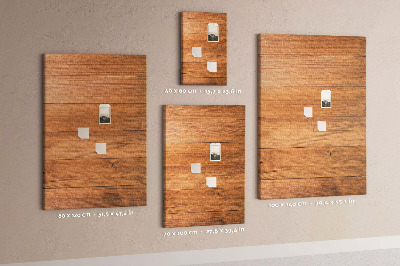 Tableau en liège déco Bois naturel aux teintes chaudes
