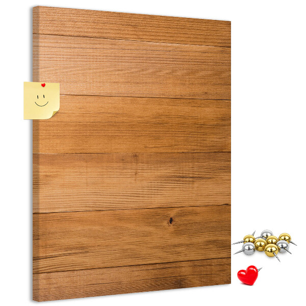 Tableau en liège déco Bois naturel aux teintes chaudes