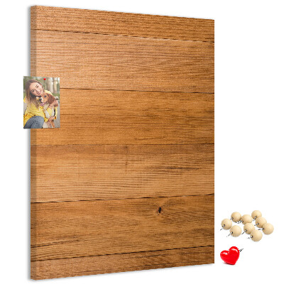 Tableau en liège déco Bois naturel aux teintes chaudes