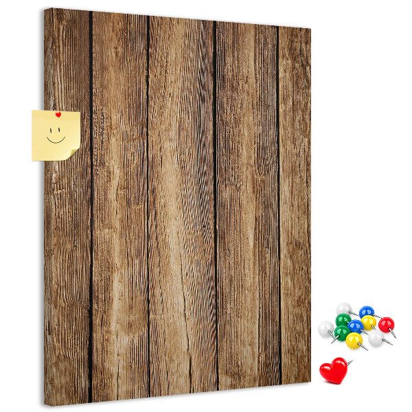 Tableau en liège fantaisie Fond texturé en bois naturel