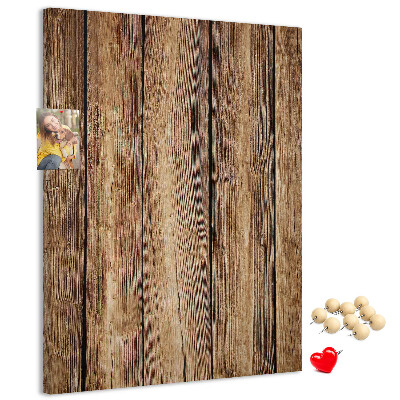 Tableau en liège fantaisie Fond texturé en bois naturel
