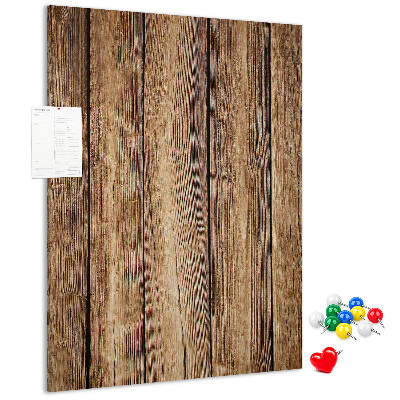 Tableau en liège fantaisie Fond texturé en bois naturel