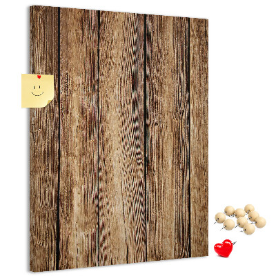 Tableau en liège fantaisie Fond texturé en bois naturel