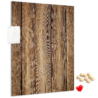 Tableau en liège fantaisie Fond texturé en bois naturel