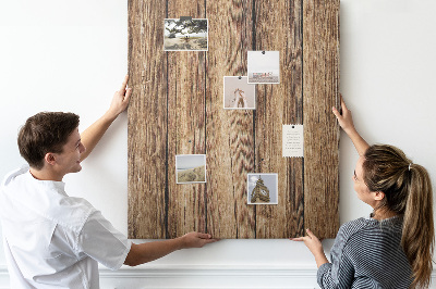 Tableau en liège fantaisie Fond texturé en bois naturel