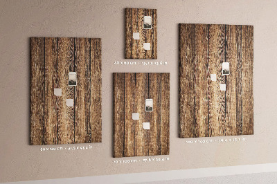 Tableau en liège fantaisie Fond texturé en bois naturel