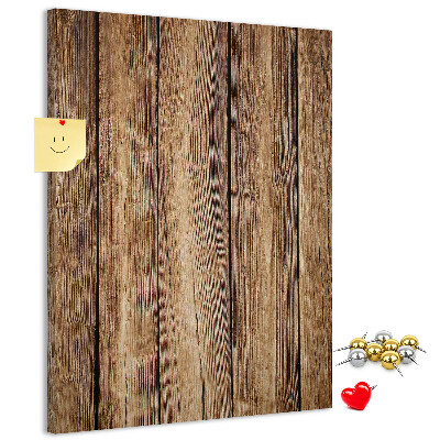 Tableau en liège fantaisie Fond texturé en bois naturel