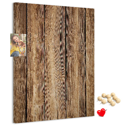 Tableau en liège fantaisie Fond texturé en bois naturel