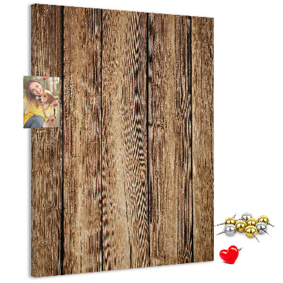 Tableau en liège fantaisie Fond texturé en bois naturel