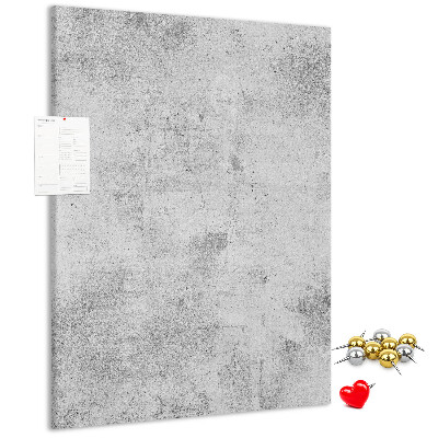 Tableau de liège Gris minimaliste avec une texture de béton