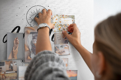 Tableau affichage liège L'aventure du symbole de l'œil et de la flèche