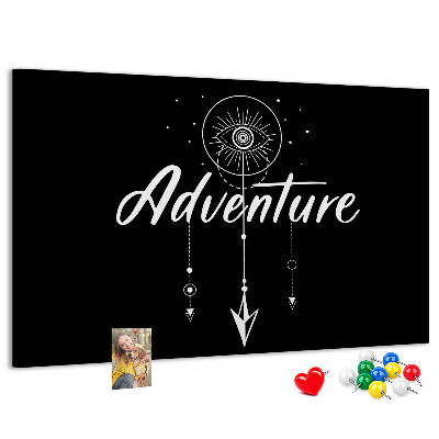 Tableau en liège Une aventure spatiale avec un œil mystérieux