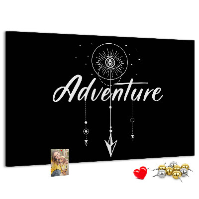 Tableau en liège Une aventure spatiale avec un œil mystérieux