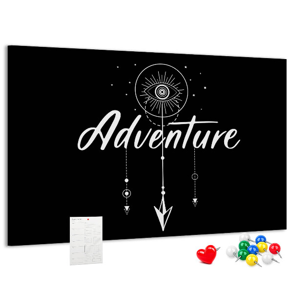 Tableau en liège Une aventure spatiale avec un œil mystérieux