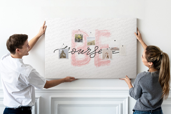 Tableau de liège Exprimez-vous à travers la créativité et l'art