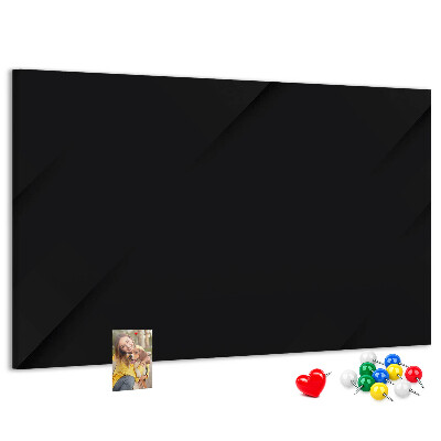 Tableau en liège Tableau noir avec épingles colorées