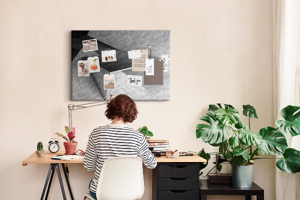 Tableau affichage liège Formes géométriques dans un style minimaliste