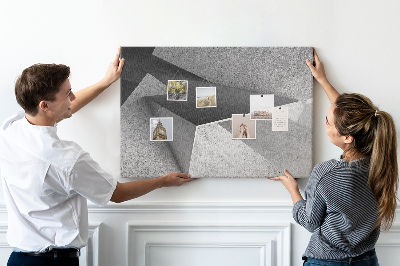 Tableau affichage liège Formes géométriques dans un style minimaliste