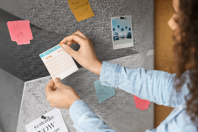 Tableau affichage liège Formes géométriques dans un style minimaliste