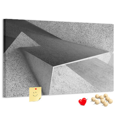 Tableau affichage liège Formes géométriques dans un style minimaliste