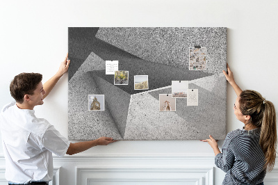 Tableau affichage liège Formes géométriques dans un style minimaliste