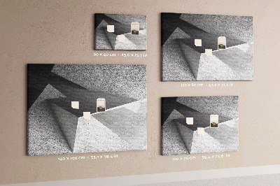Tableau affichage liège Formes géométriques dans un style minimaliste