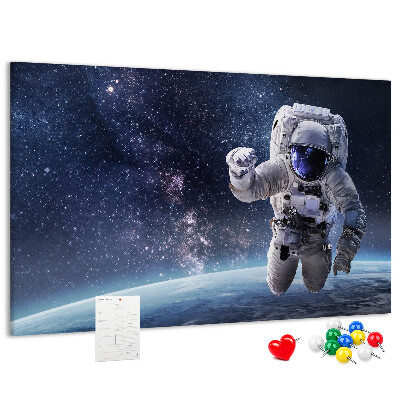 Tableau de liège Astronaute dans l'espace