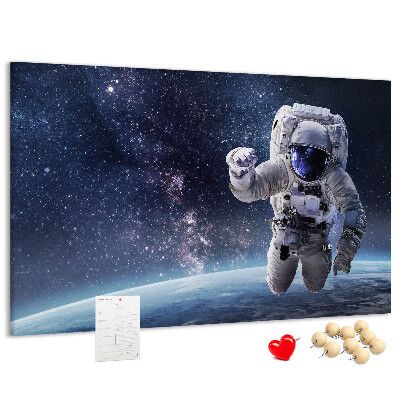 Tableau de liège Astronaute dans l'espace