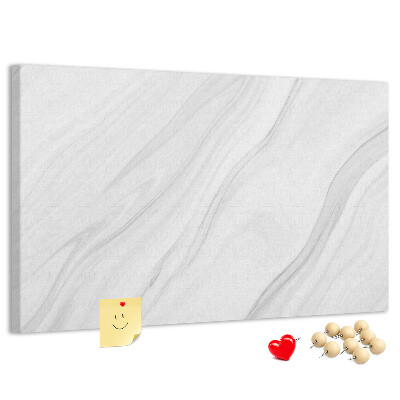 Tableau affichage liège Élégant motif marbré dans des tons de gris