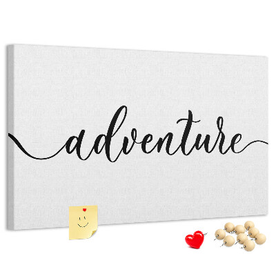 Tableau en liège Un voyage créatif vers des aventures inconnues