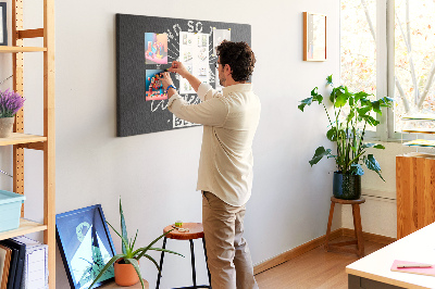 Tableau de liège L'aventure commence dans les montagnes