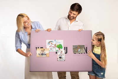 Tableau affichage liège Thème de la pensée positive et de la motivation.